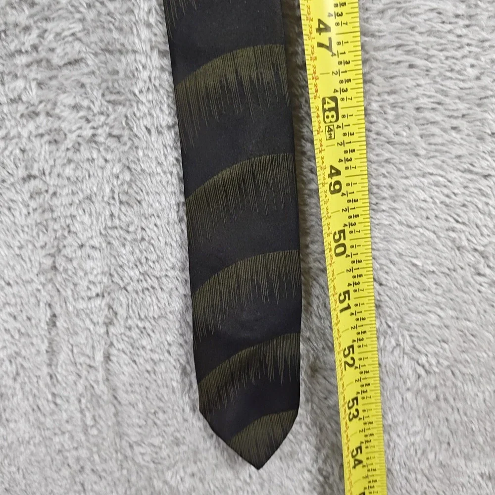 Vintage Skinny Tie Lot Of 3 Mens 50s 60s Rat Pack Mod Rockabilly Mid Century